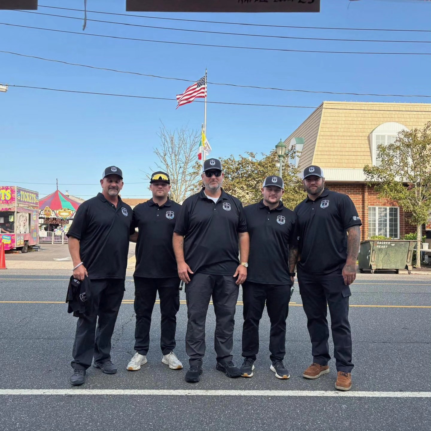 Turn 2 Security team at street event