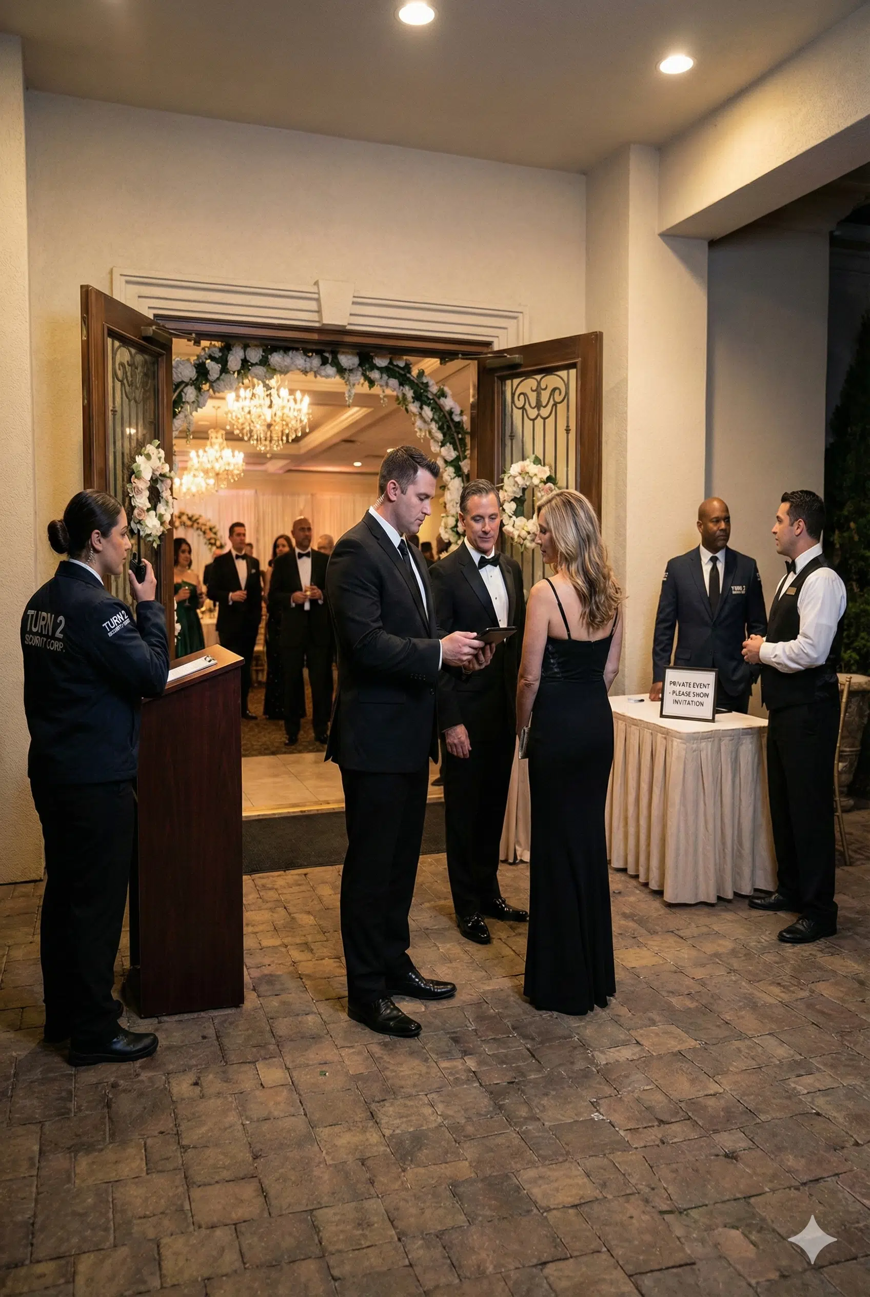 Turn 2 Security at private event